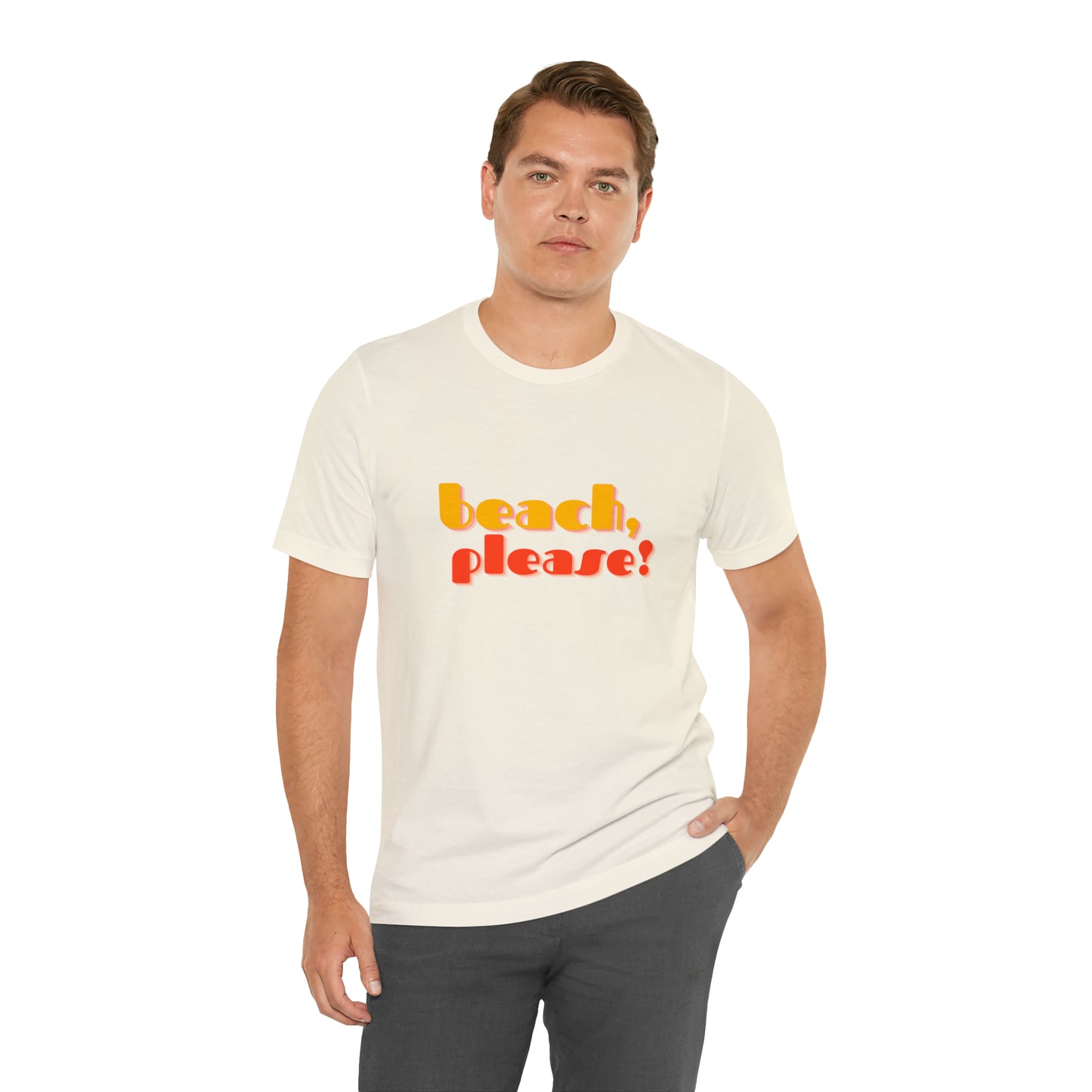 Beach Please Statement T-Shirt