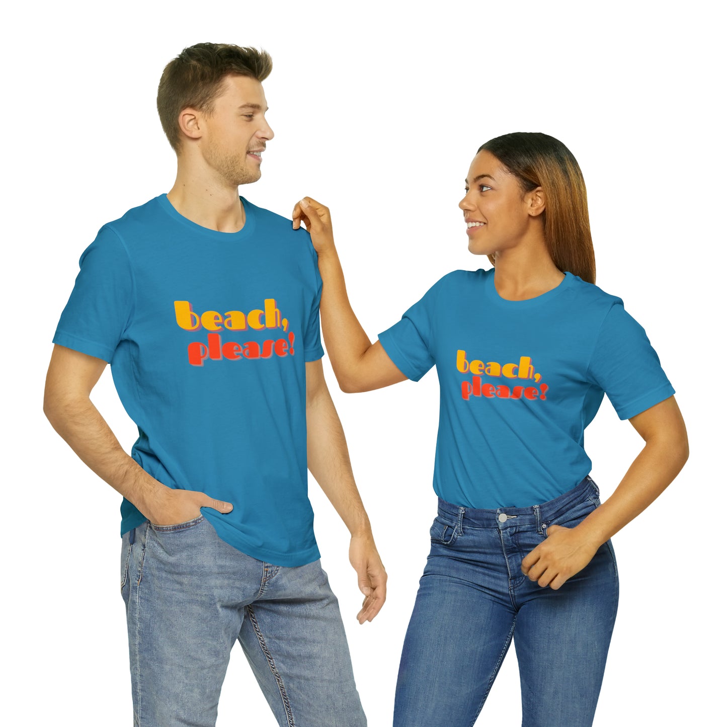 Beach Please Statement T-Shirt