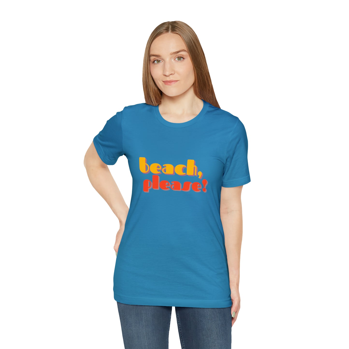 Beach Please Statement T-Shirt