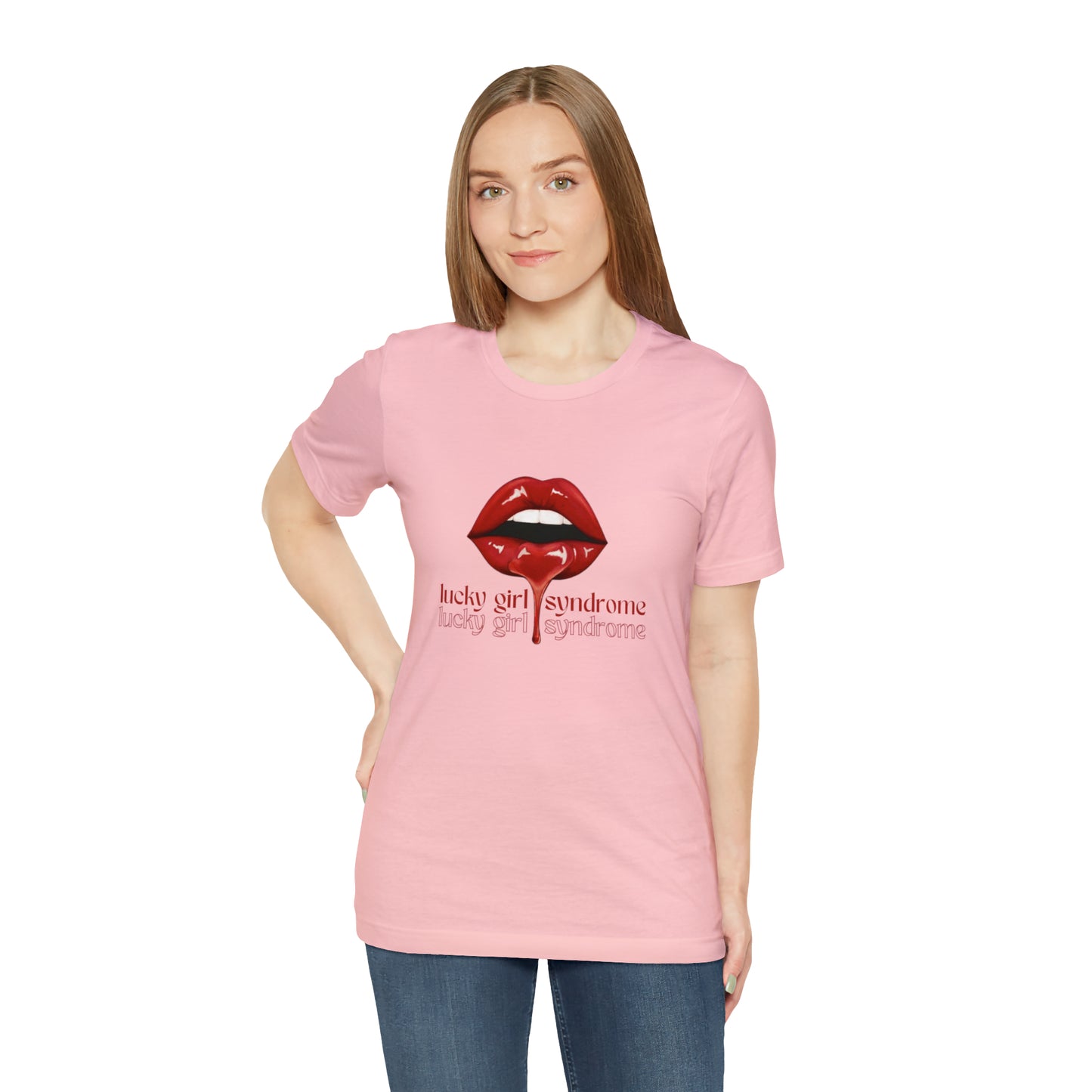 Lucky Girl Syndrome Statement T-Shirt