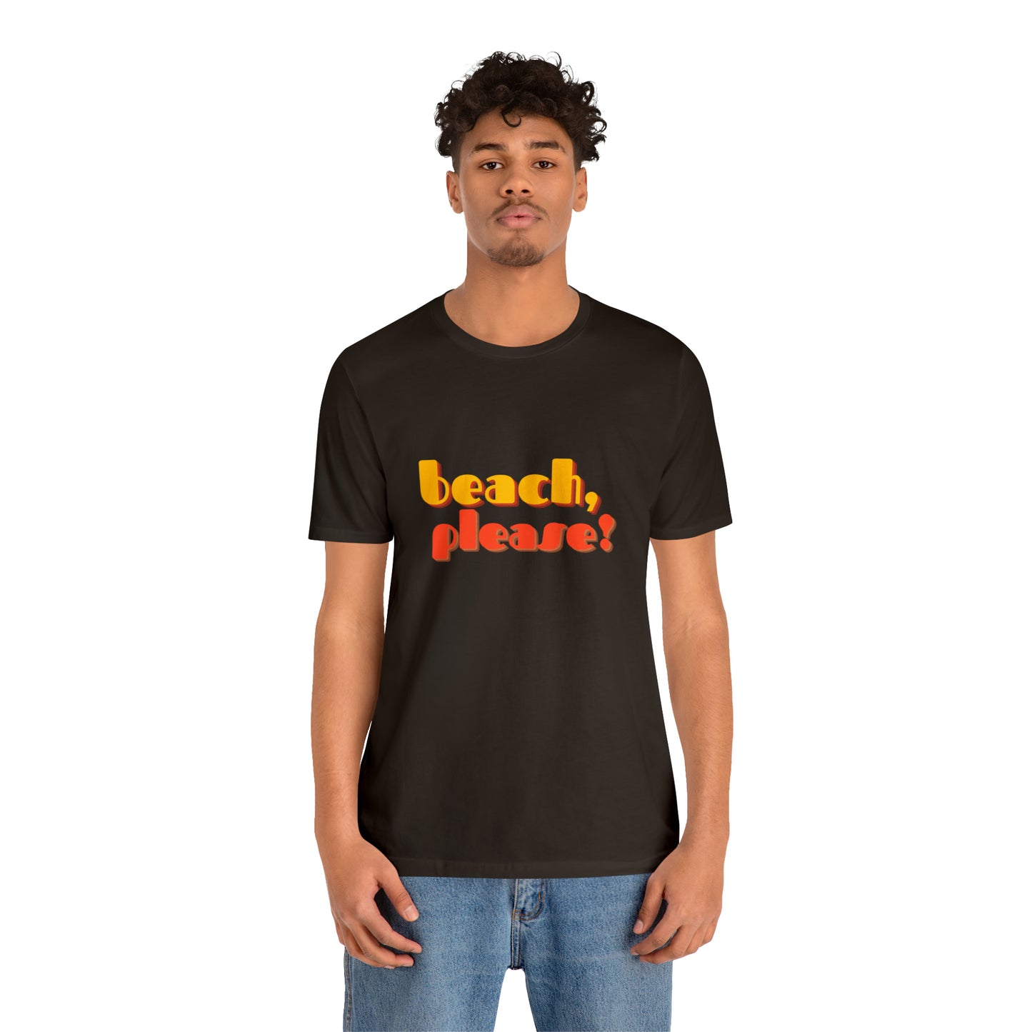 Beach Please Statement T-Shirt