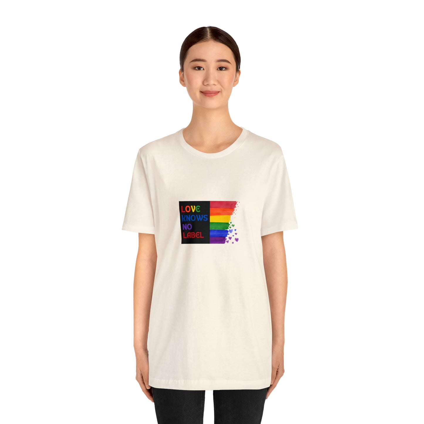 Love Knows No Label Statement T-Shirt