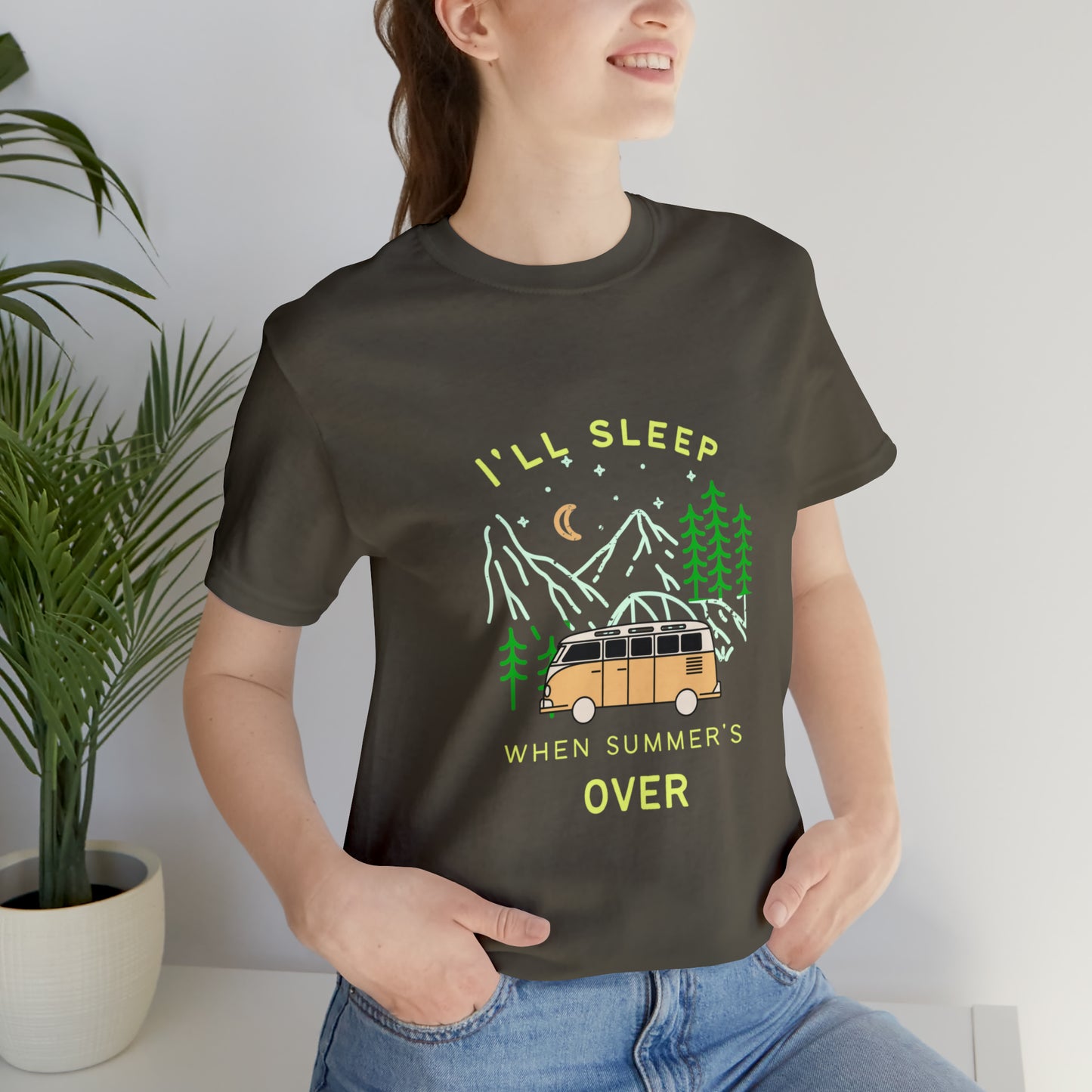 I'll Sleep When Summer's Over Statement T-Shirt