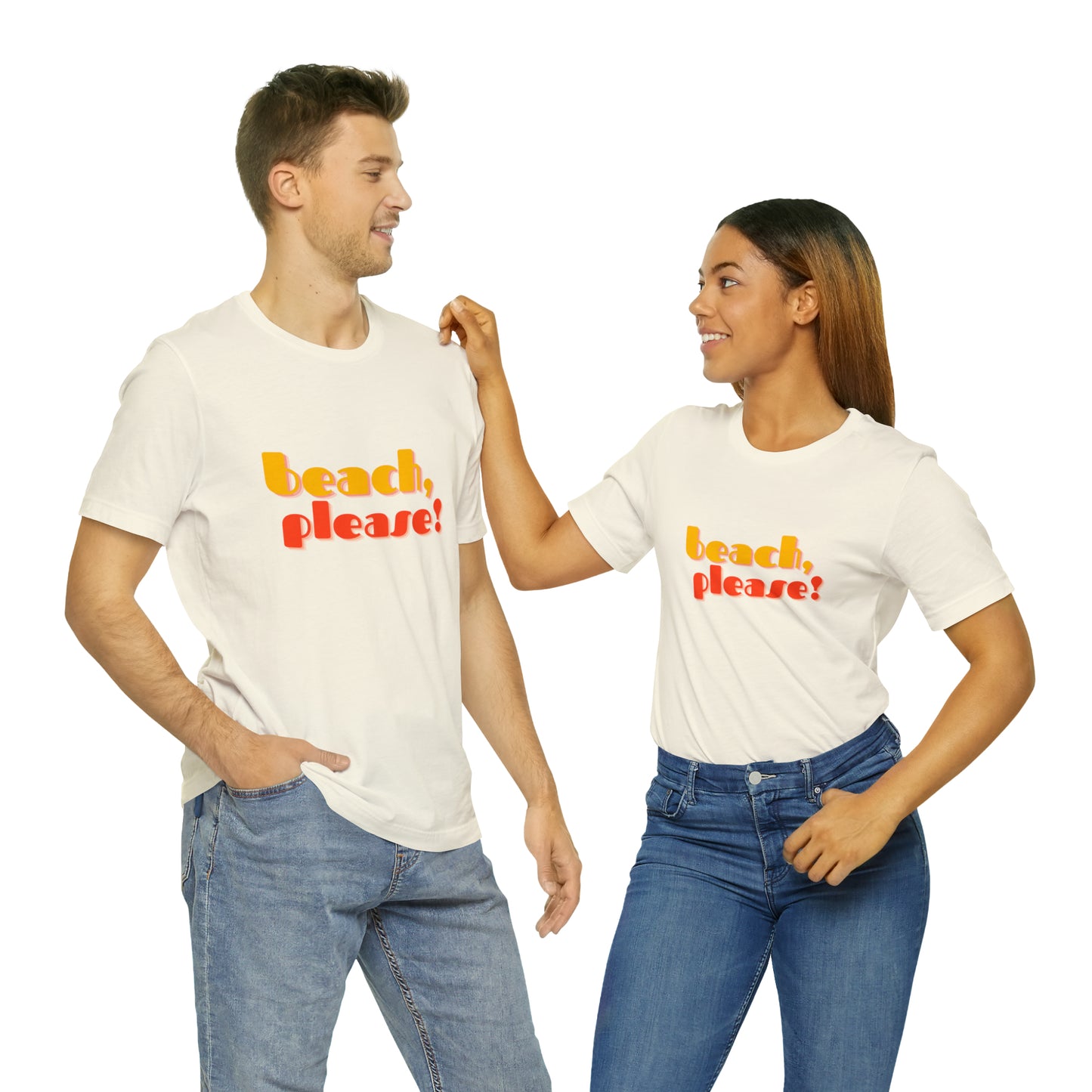 Beach Please Statement T-Shirt