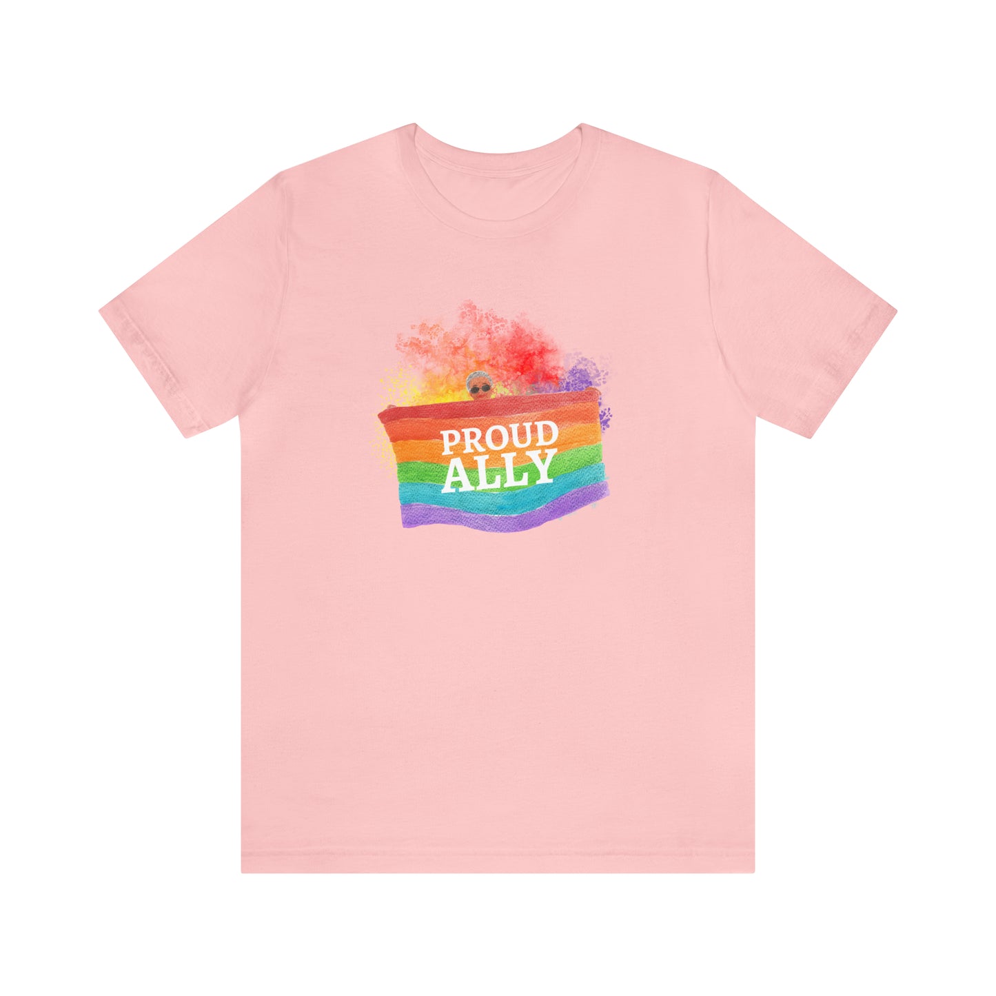 Proud Ally LGBTQ+ Statement T-Shirt