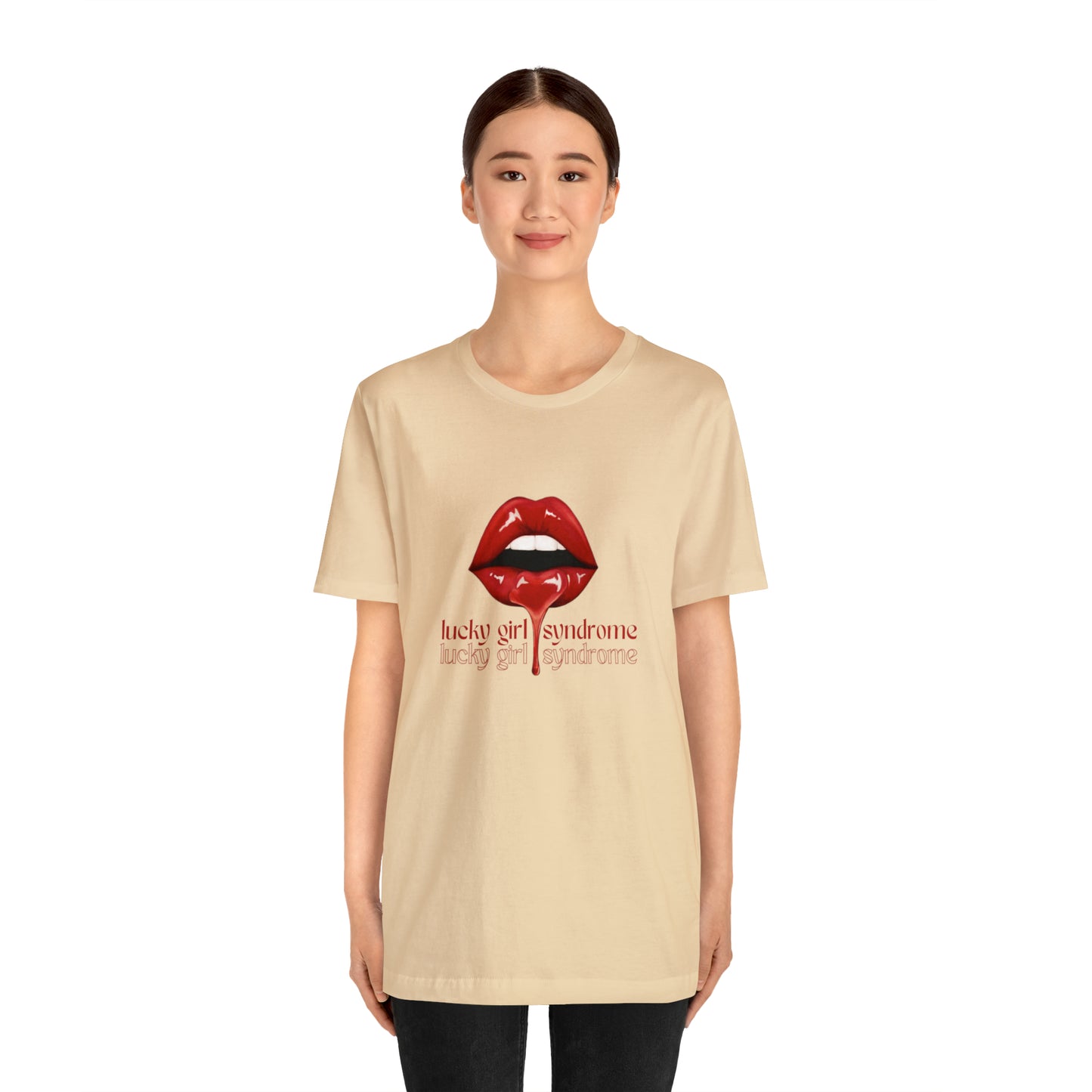 Lucky Girl Syndrome Statement T-Shirt