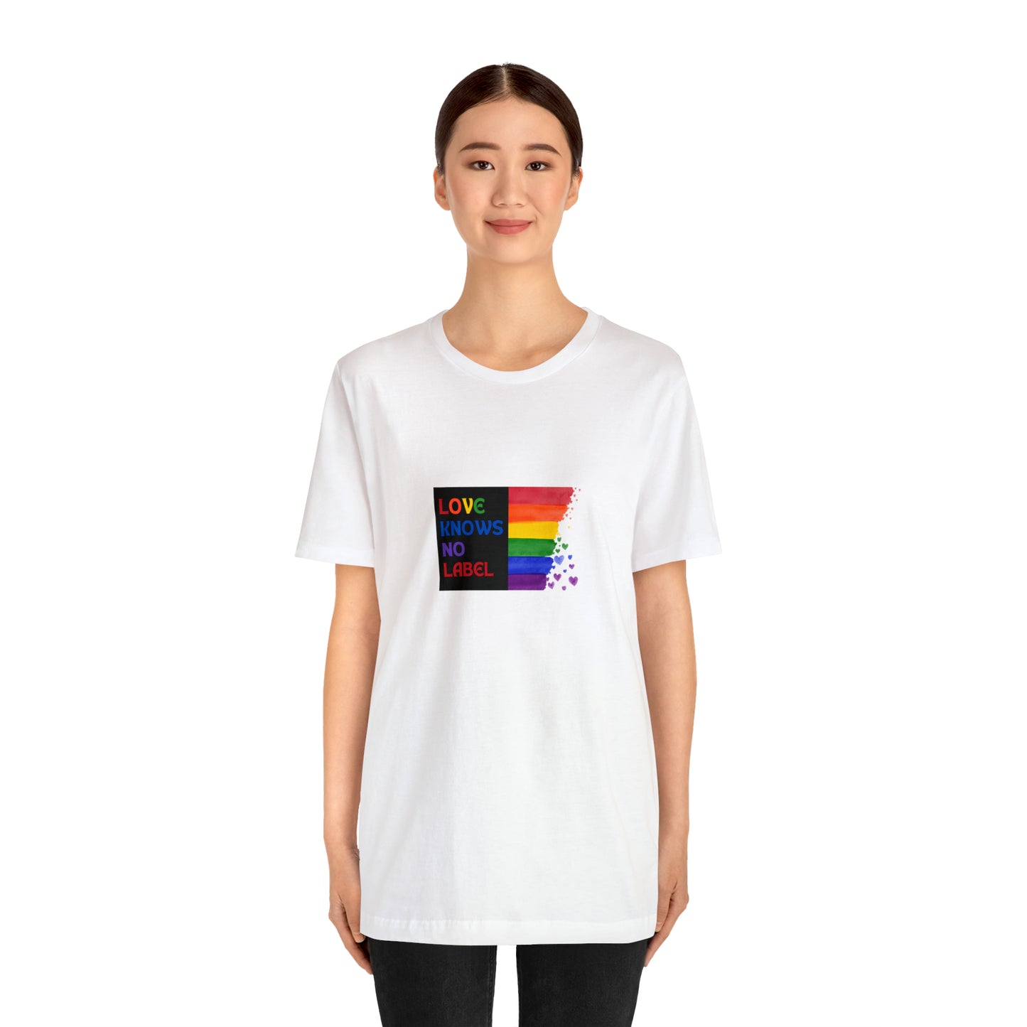 Love Knows No Label Statement T-Shirt