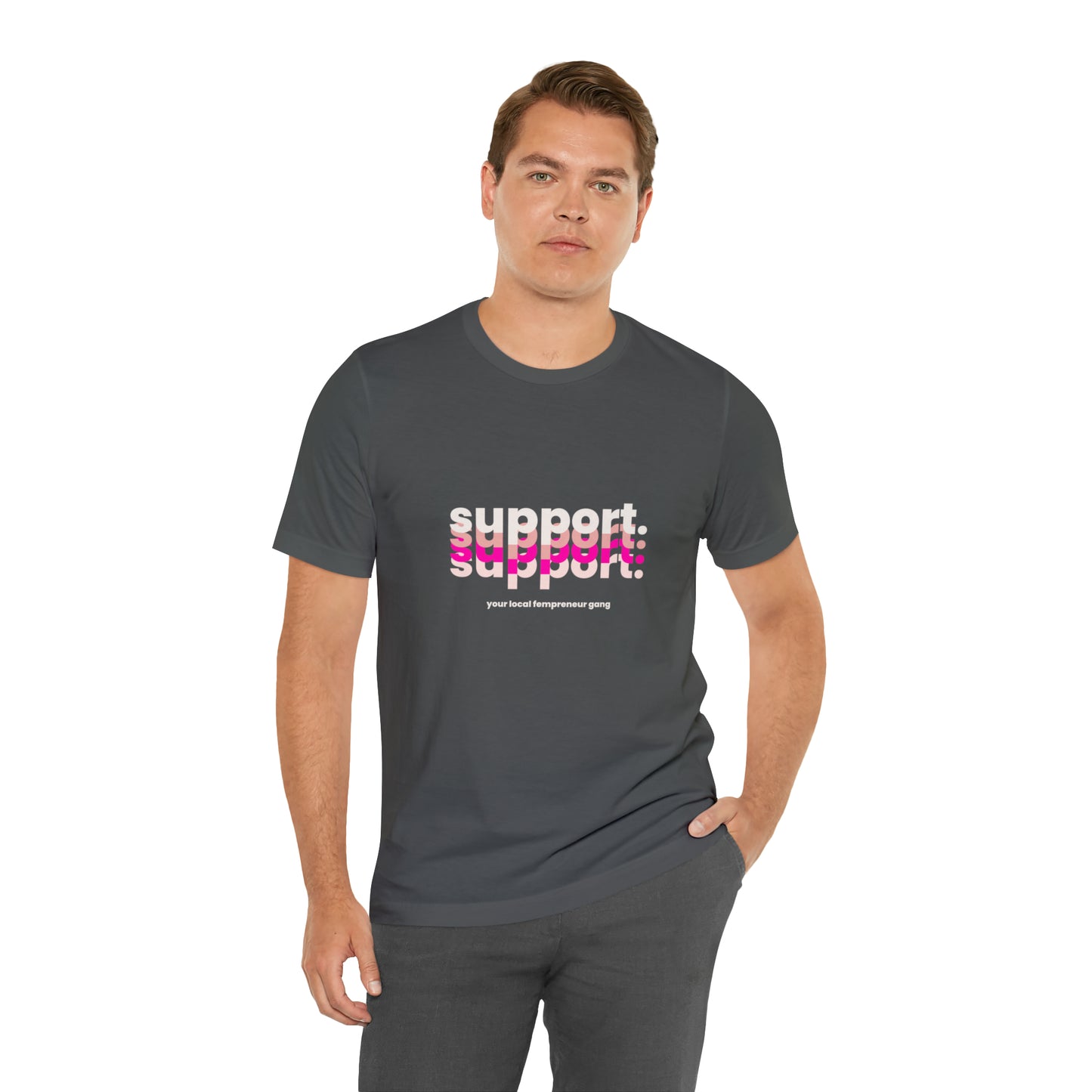 Support Local Business Statement T-Shirt