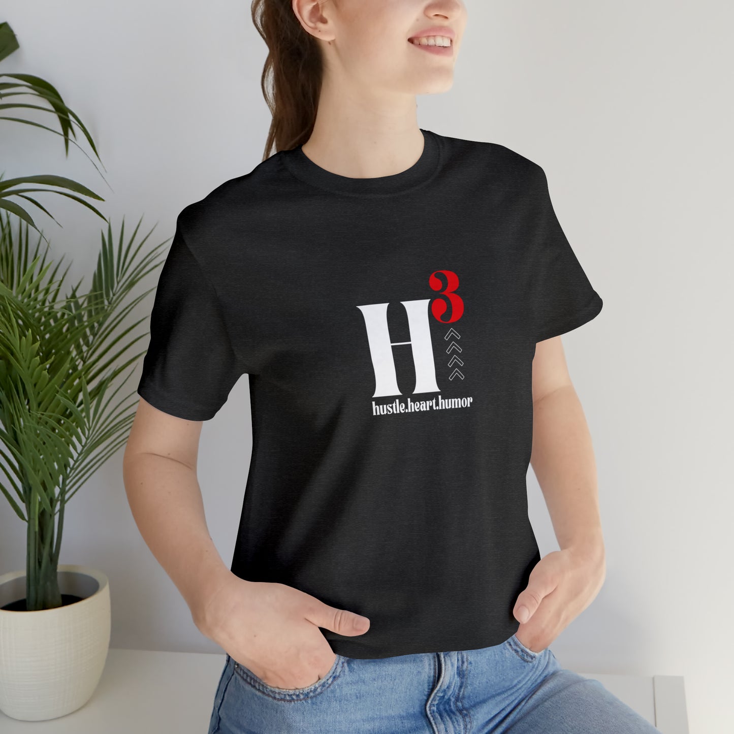 Hustle Heart Humor Statement T-Shirt