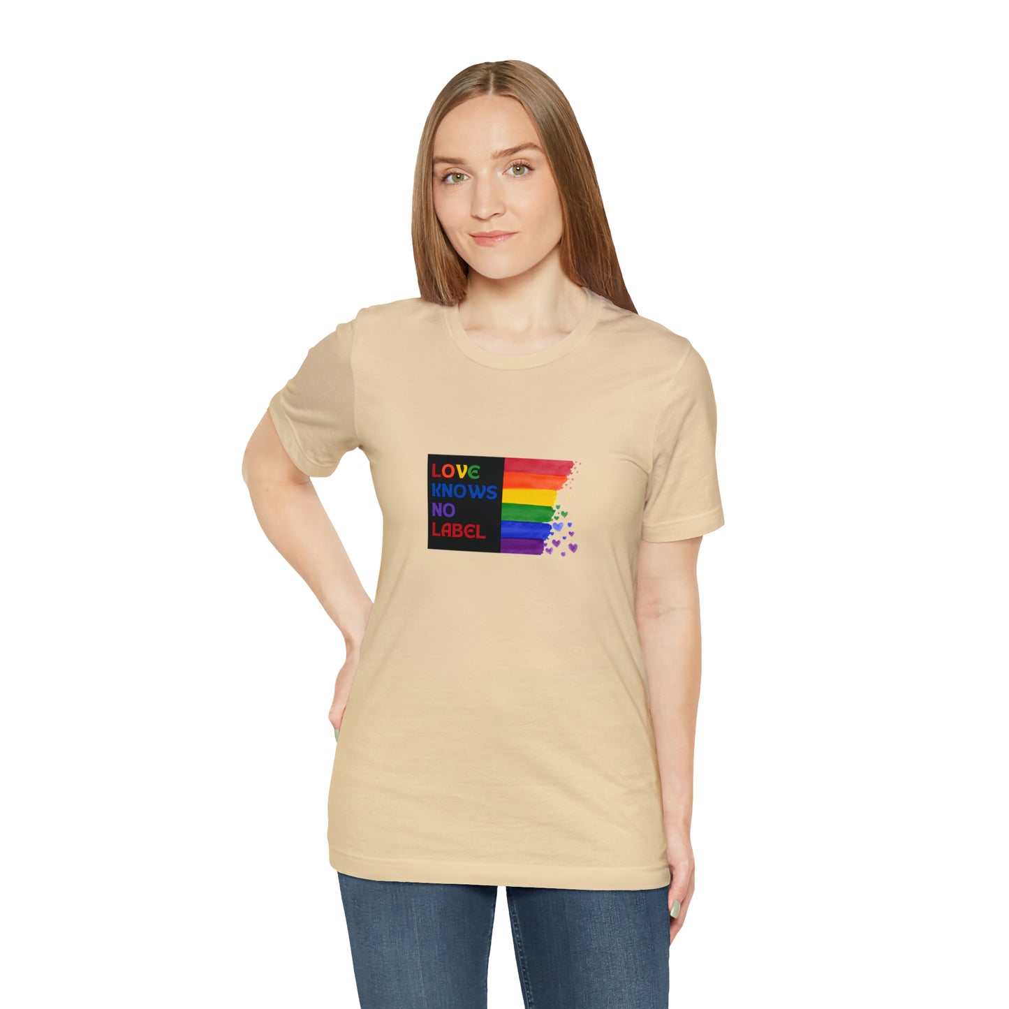 Love Knows No Label Statement T-Shirt