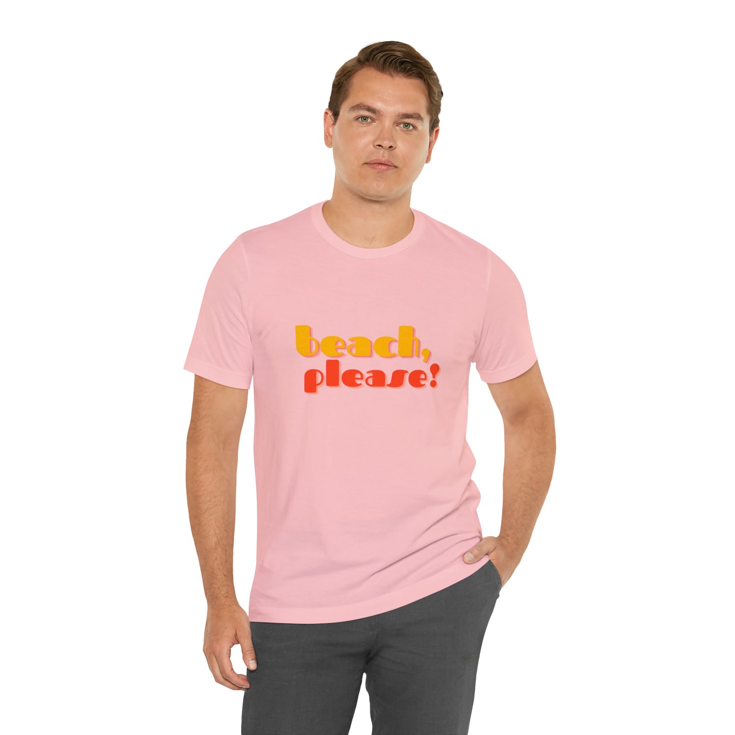 Beach Please Statement T-Shirt