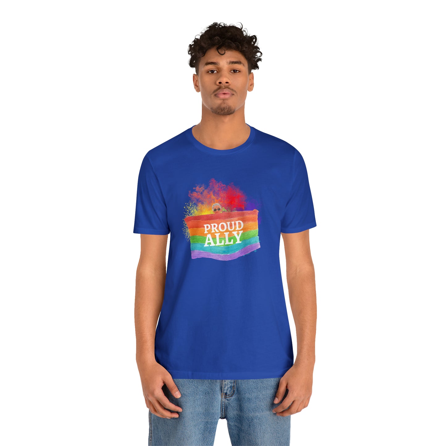 Proud Ally LGBTQ+ Statement T-Shirt