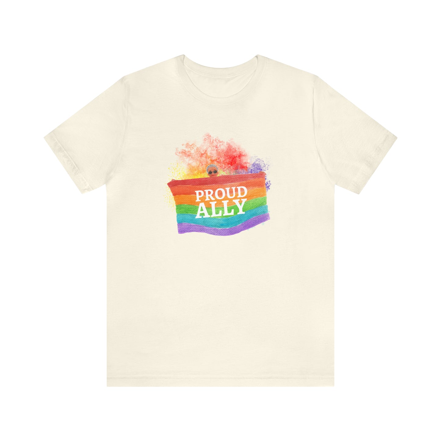 Proud Ally LGBTQ+ Statement T-Shirt