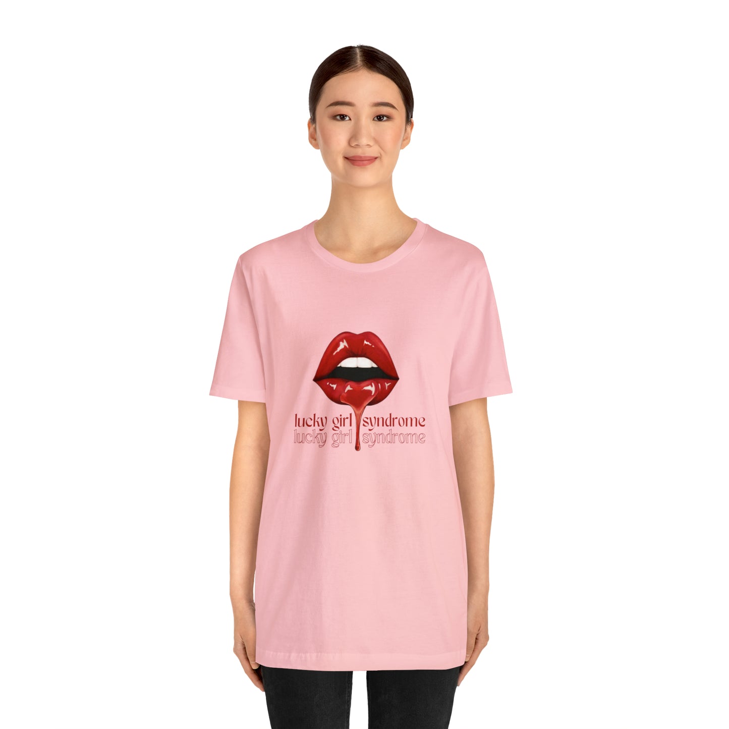 Lucky Girl Syndrome Statement T-Shirt