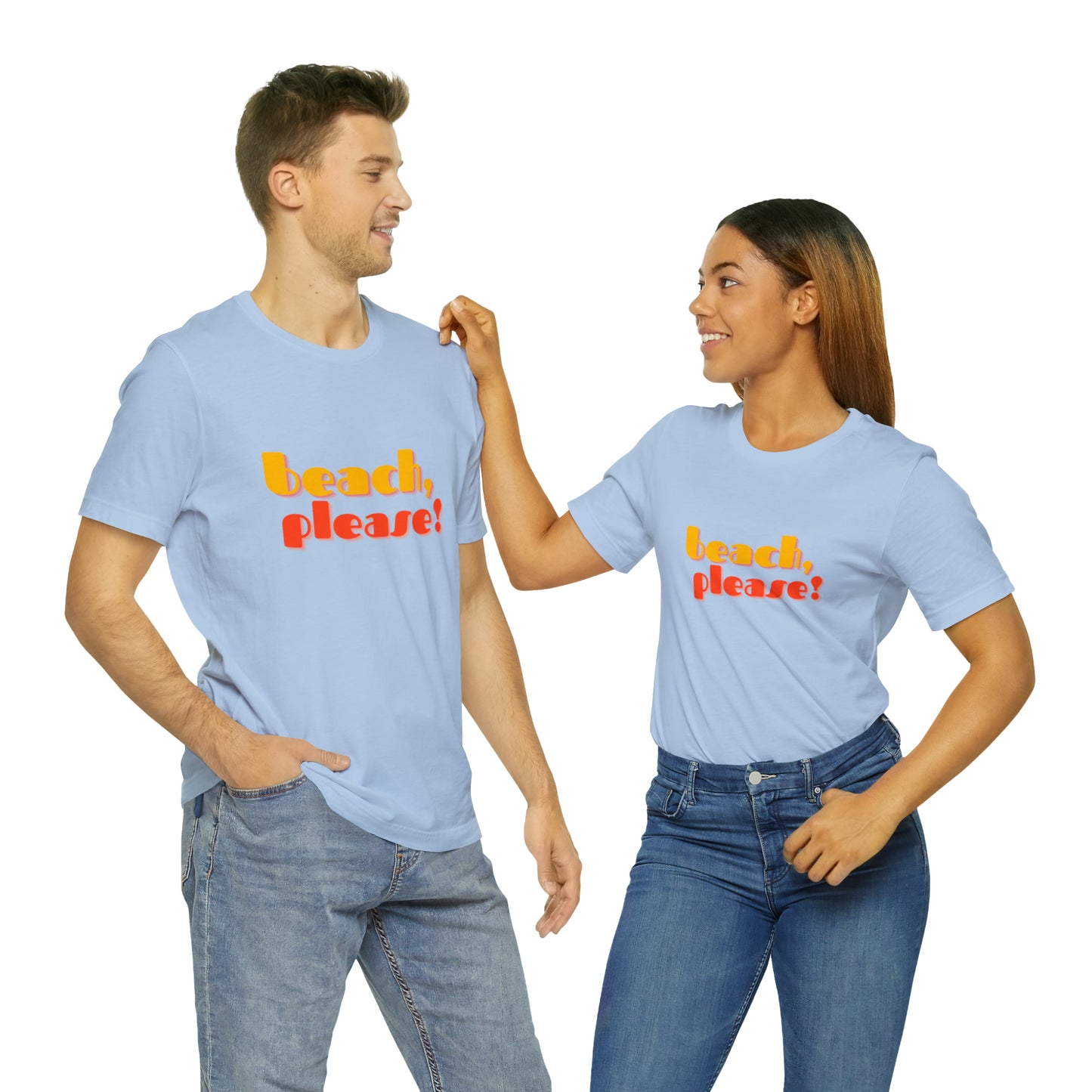 Beach Please Statement T-Shirt