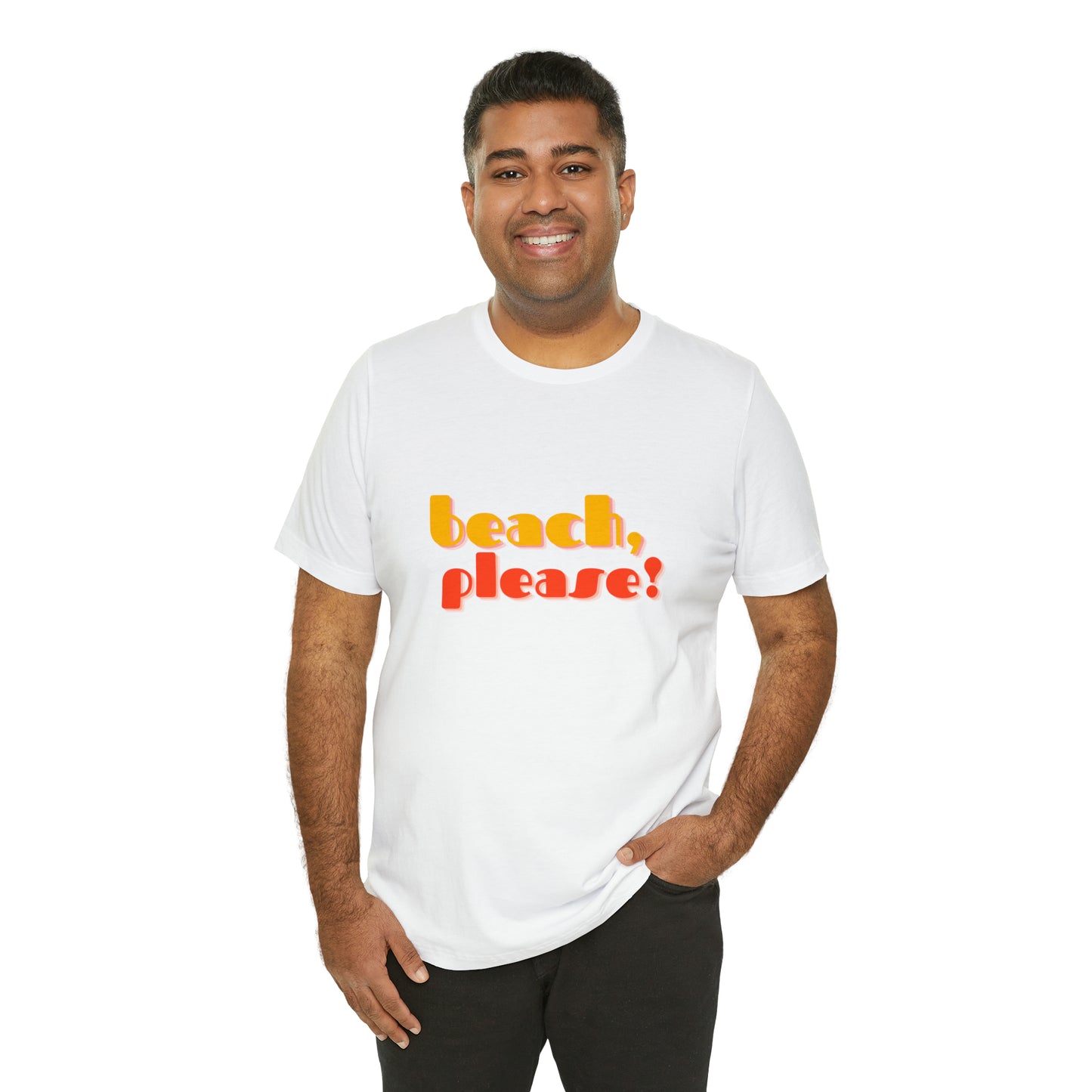 Beach Please Statement T-Shirt