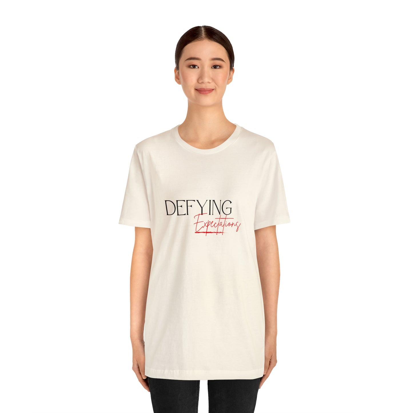 Defying Expectations Statement T-Shirt