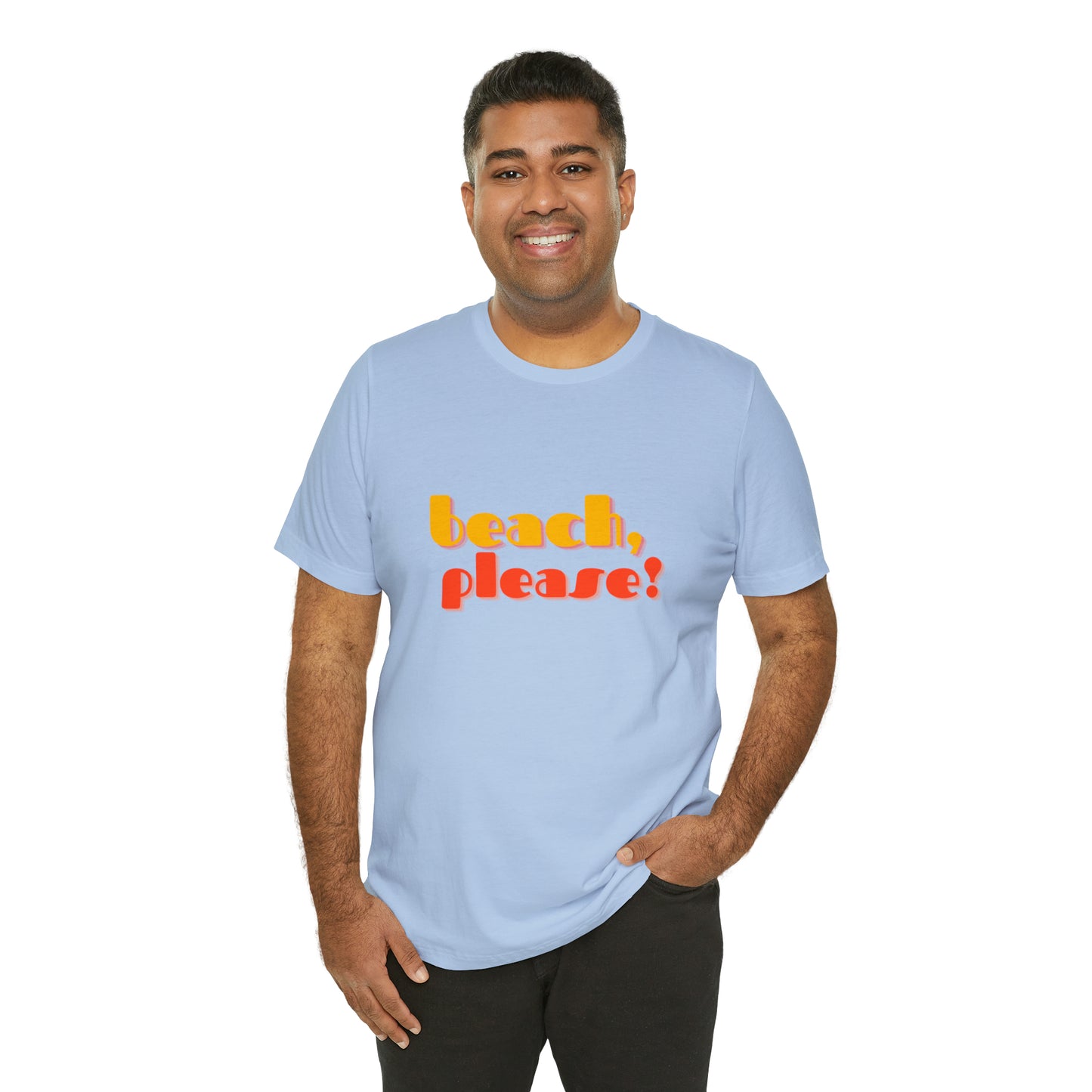 Beach Please Statement T-Shirt