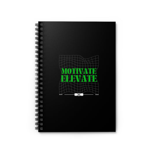 Motivate, Elevate Spiral Notebook