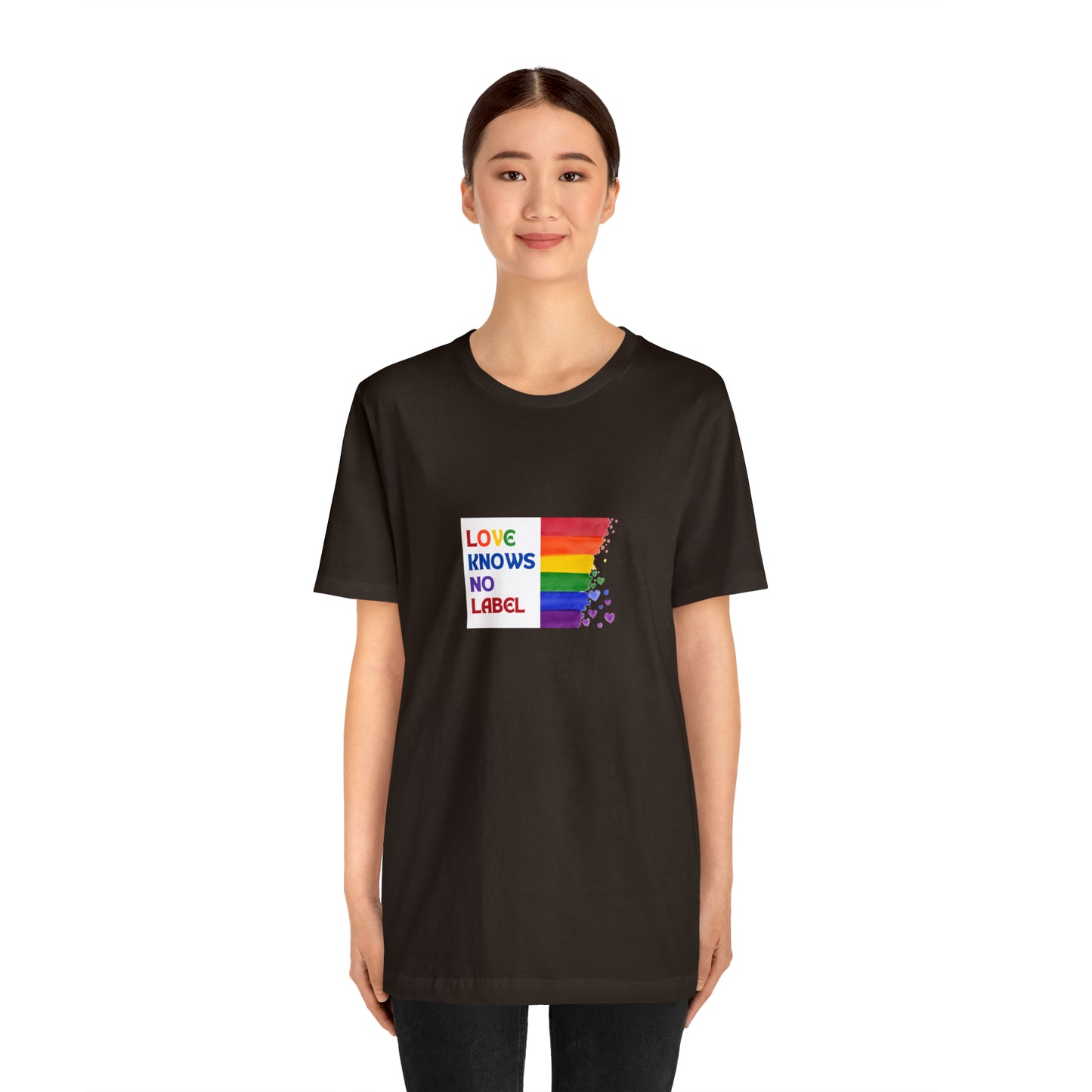 Love Knows No Label Statement T-Shirt