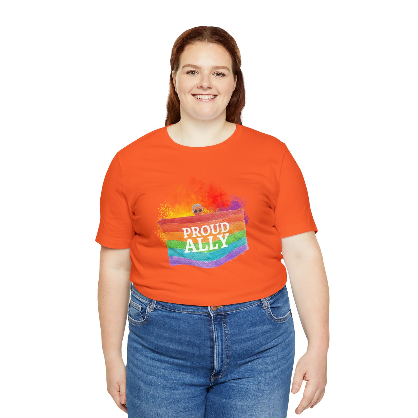 Proud Ally LGBTQ+ Statement T-Shirt