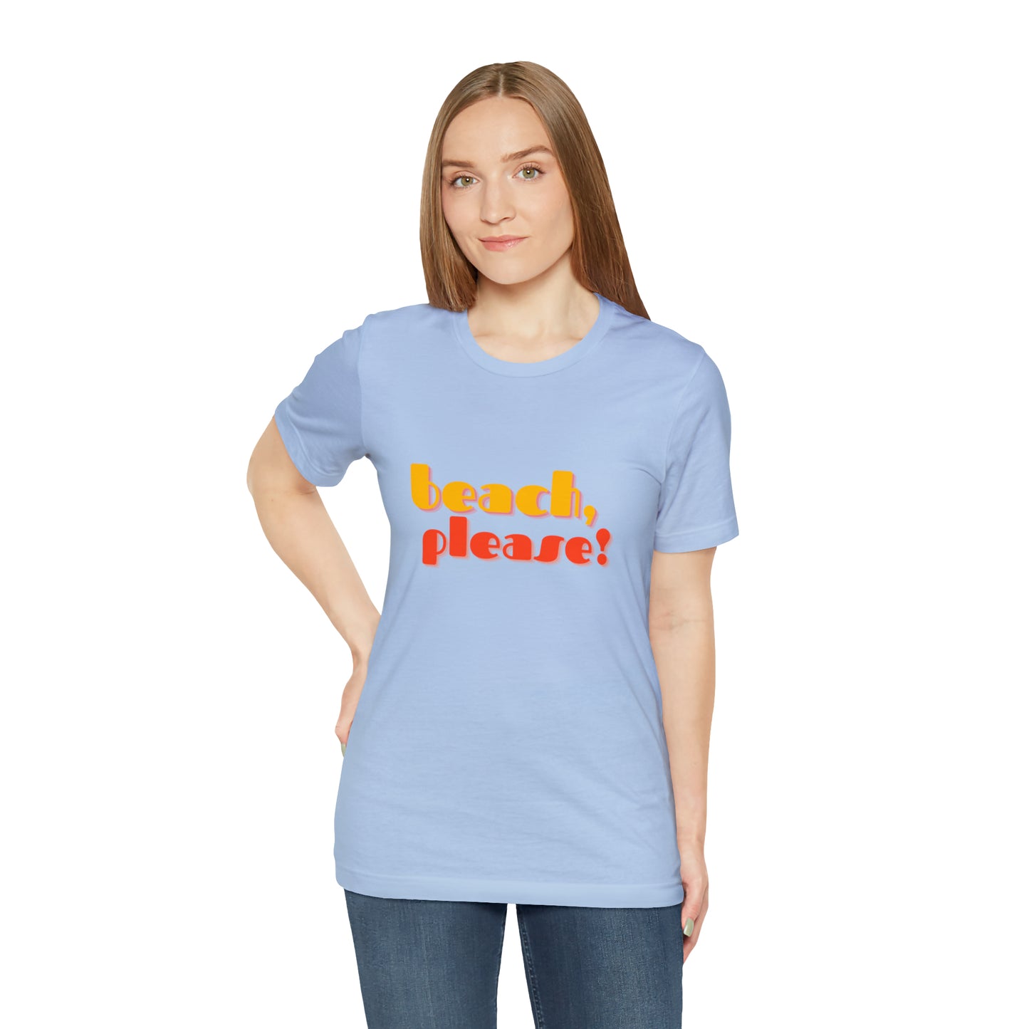 Beach Please Statement T-Shirt