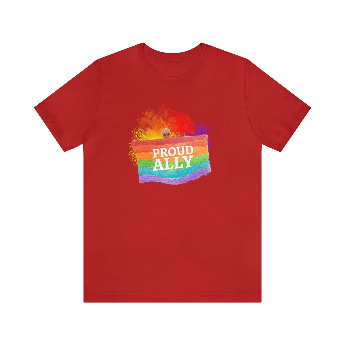 Proud Ally LGBTQ+ Statement T-Shirt