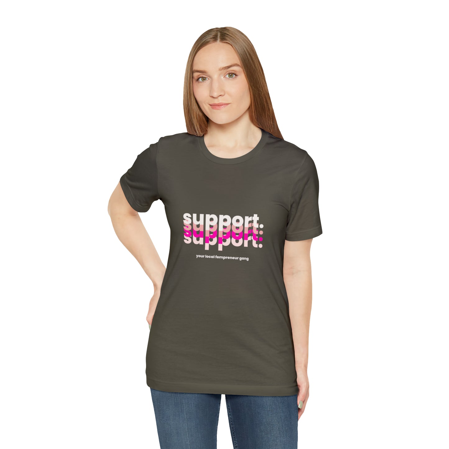 Support Local Business Statement T-Shirt