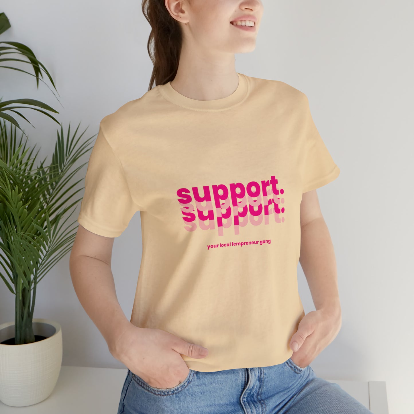 Support Local Business Statement T-Shirt