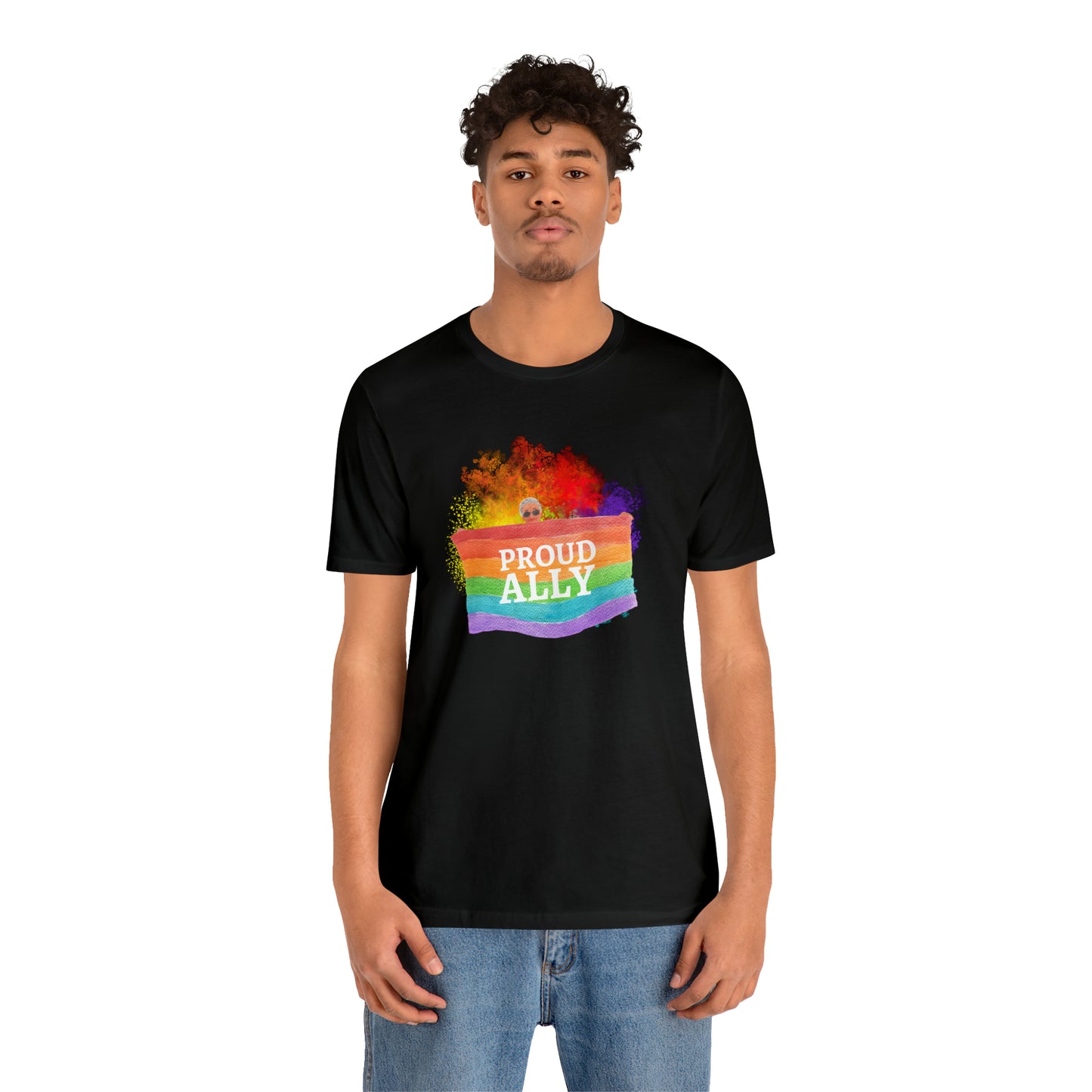 Proud Ally LGBTQ+ Statement T-Shirt