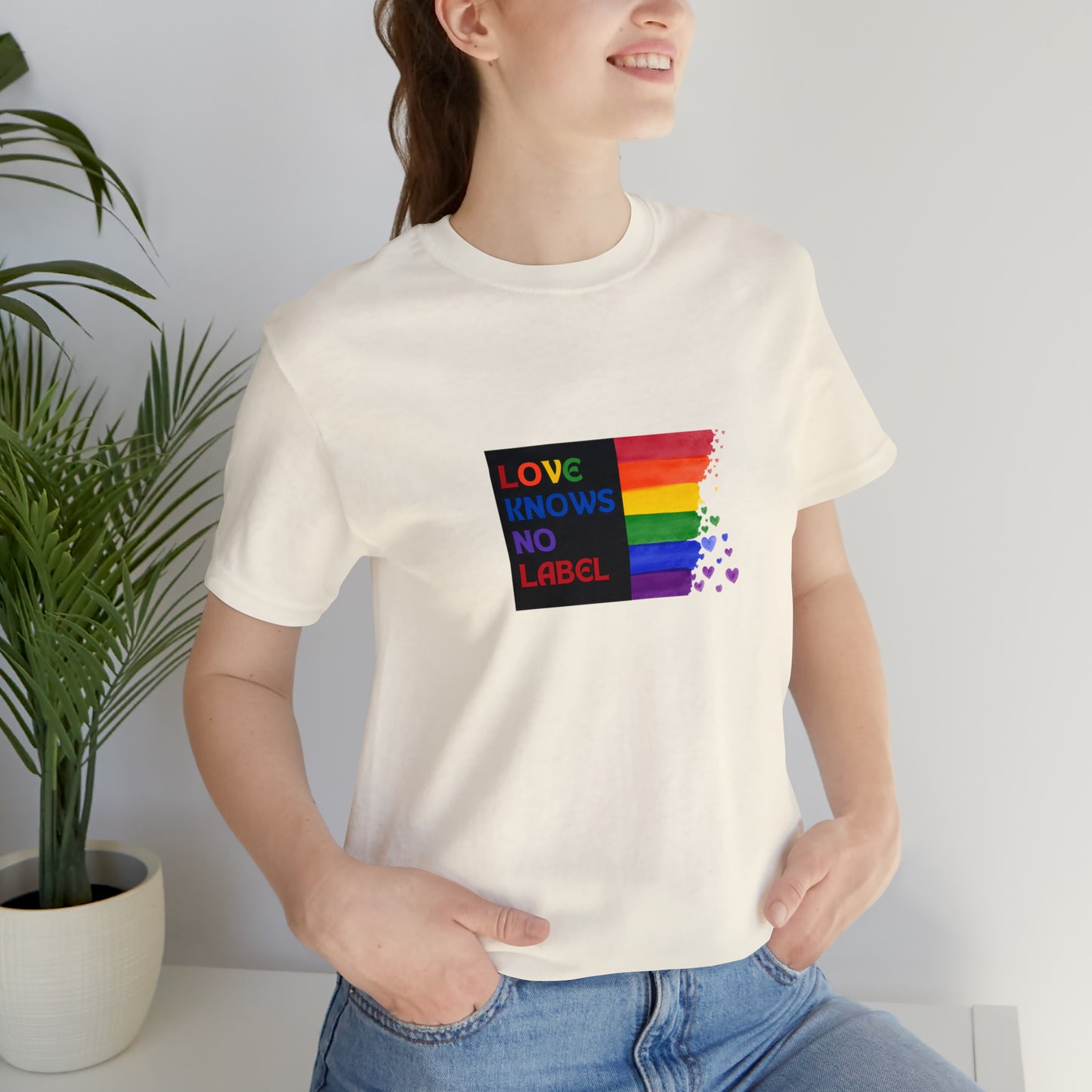 Love Knows No Label Statement T-Shirt