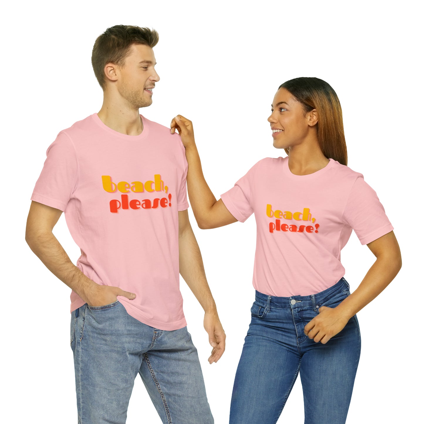 Beach Please Statement T-Shirt