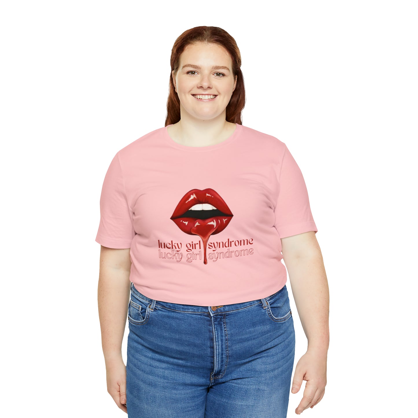 Lucky Girl Syndrome Statement T-Shirt