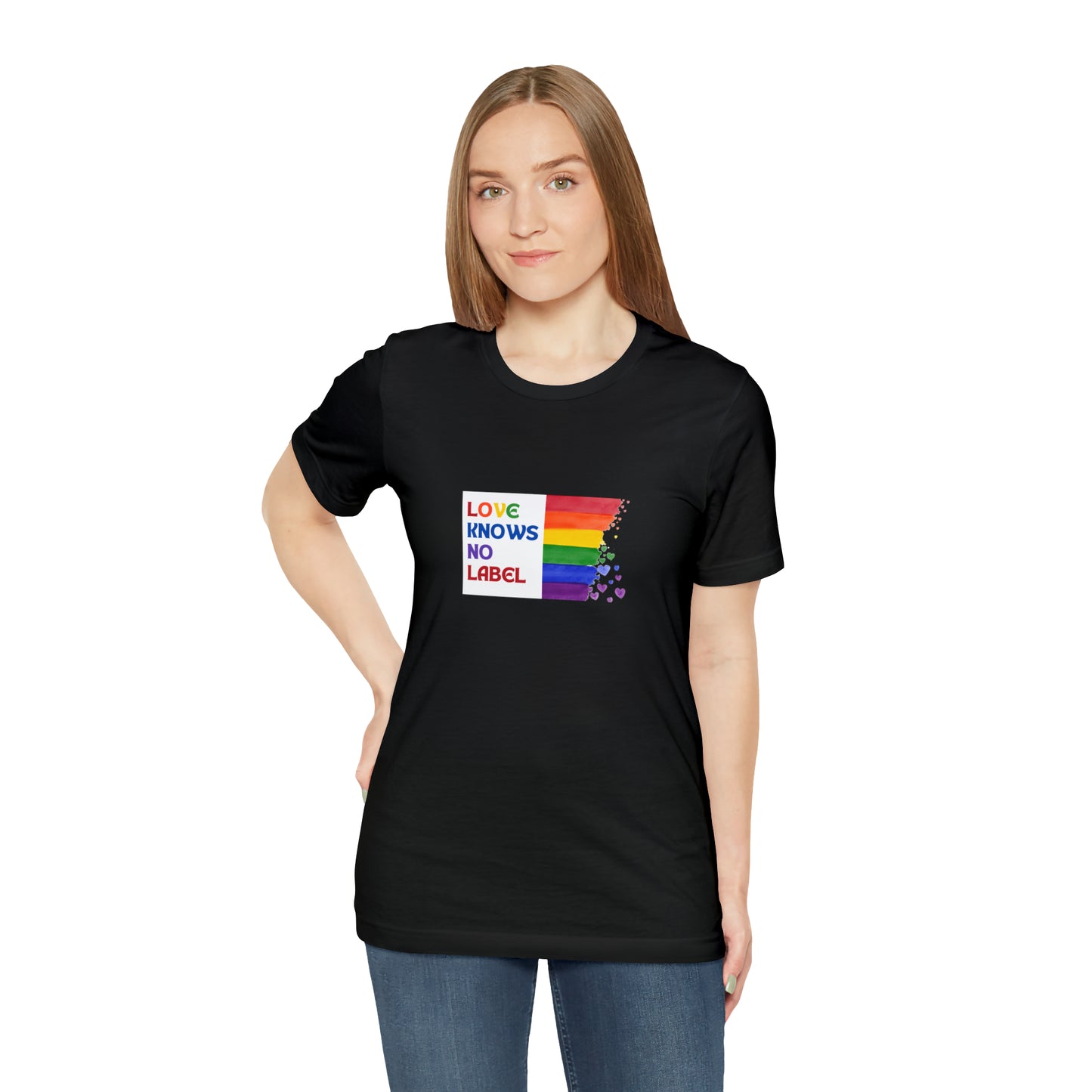 Love Knows No Label Statement T-Shirt