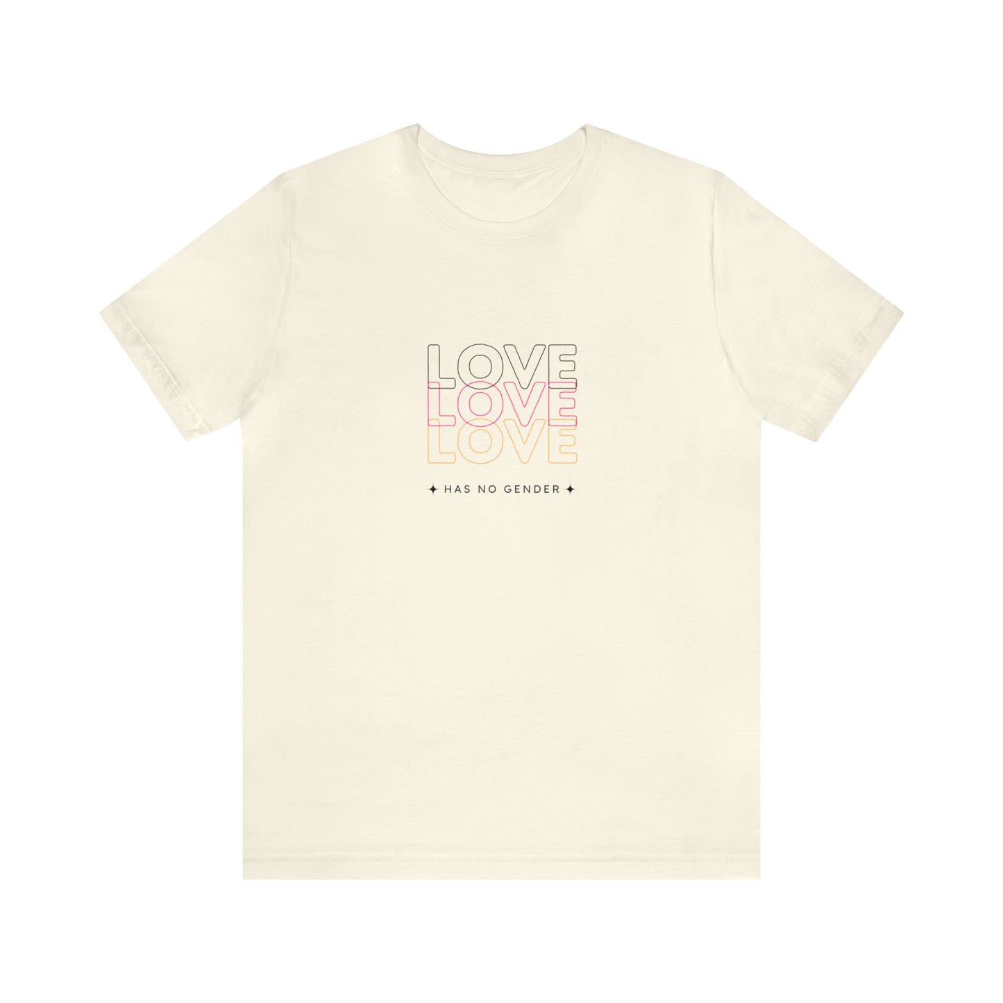 Love Has No Gender Statement T-Shirt