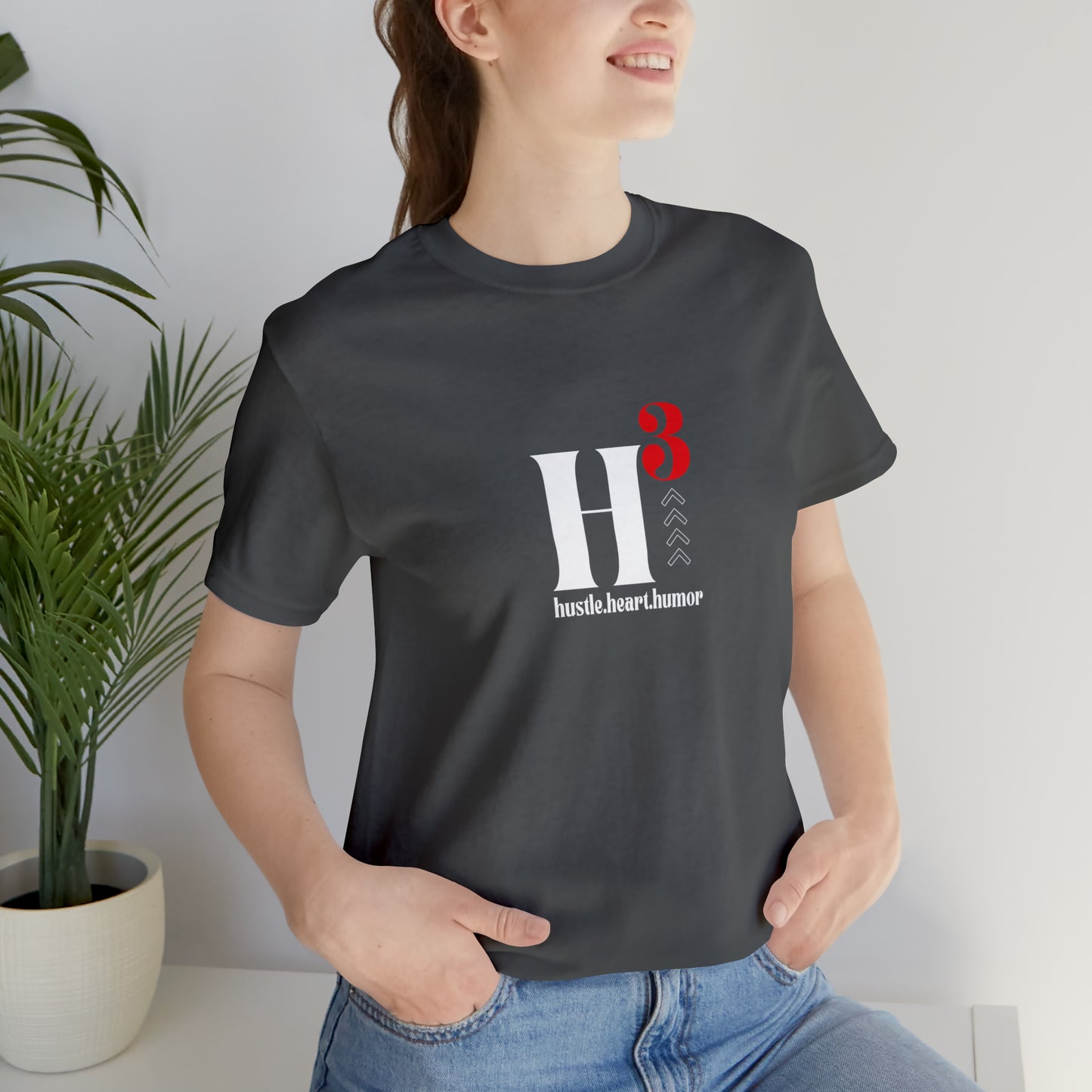 Hustle Heart Humor Statement T-Shirt