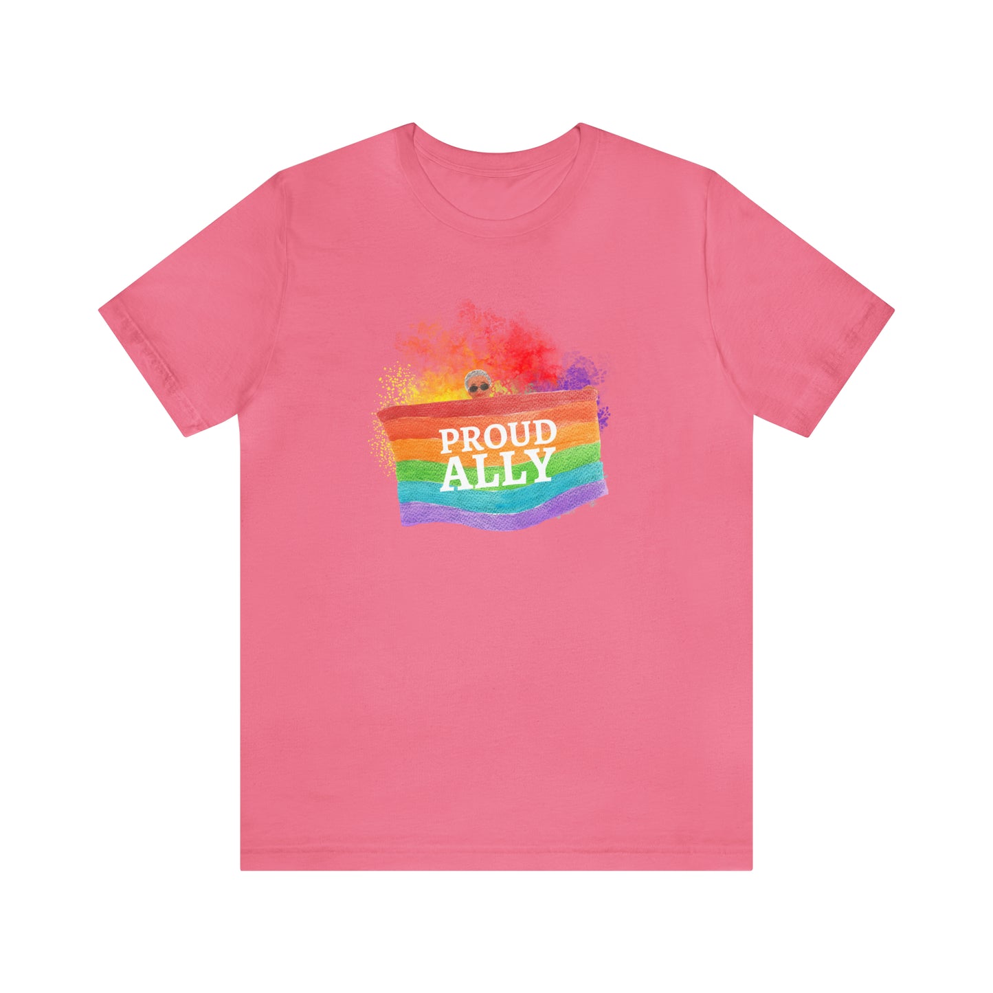 Proud Ally LGBTQ+ Statement T-Shirt