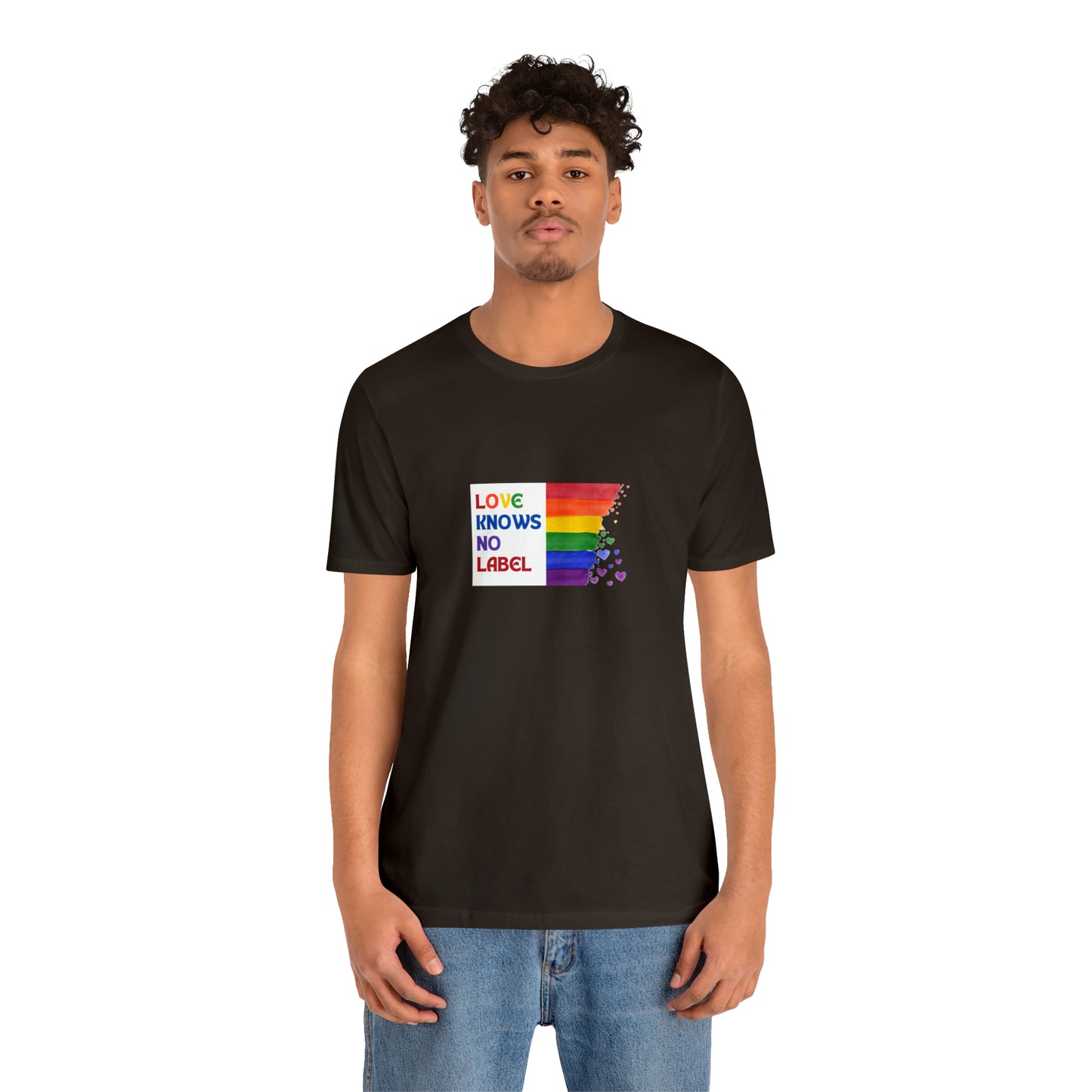 Love Knows No Label Statement T-Shirt