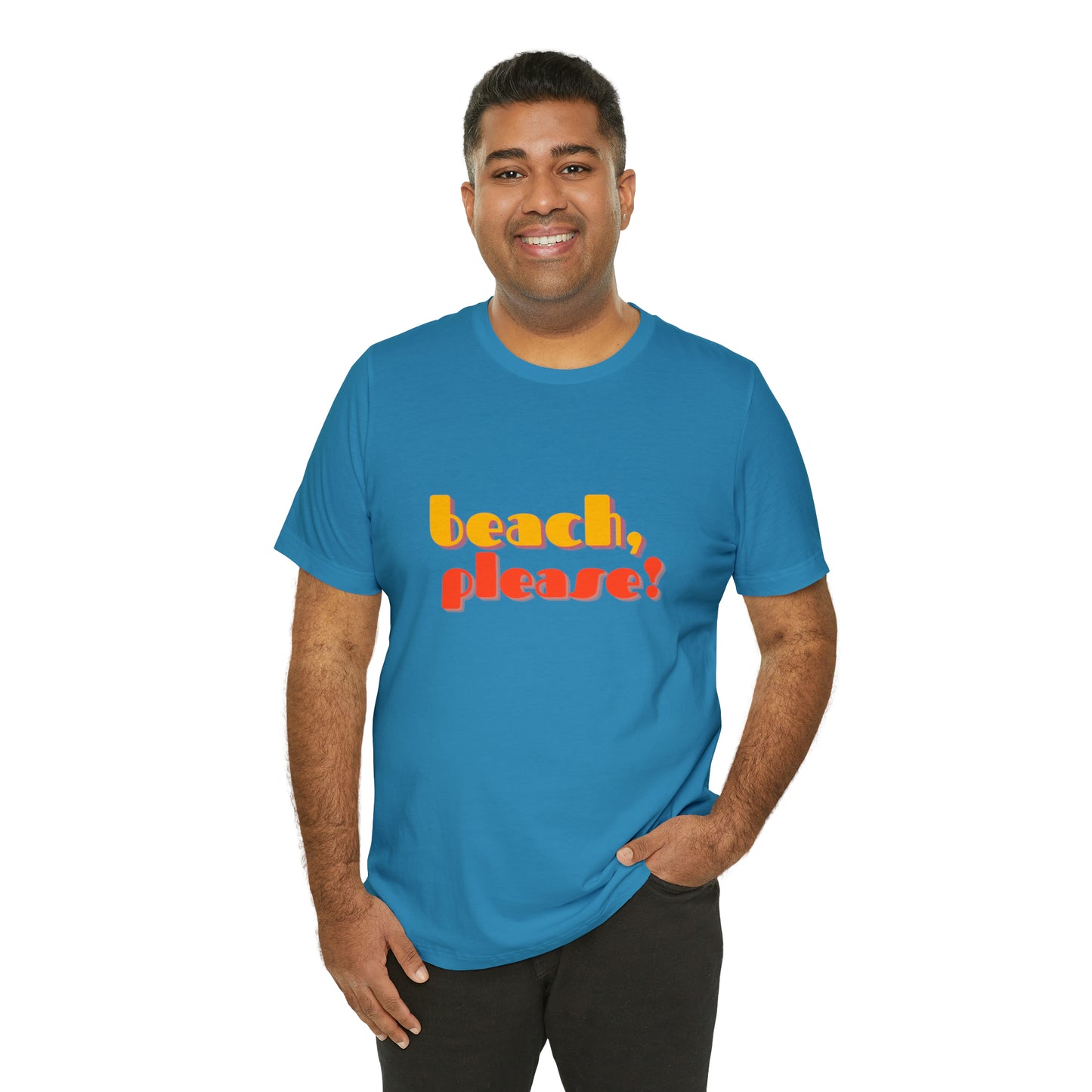 Beach Please Statement T-Shirt