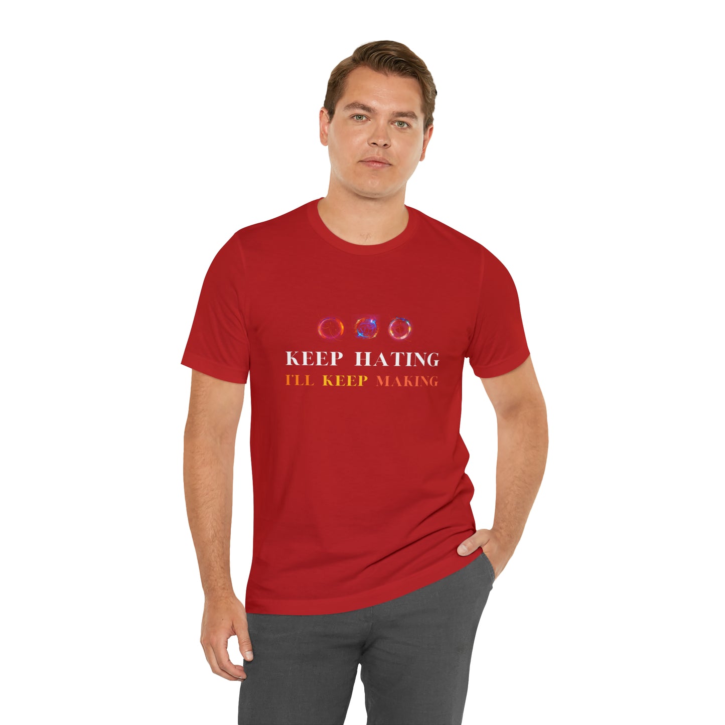 Keep Hating Statement T-Shirt