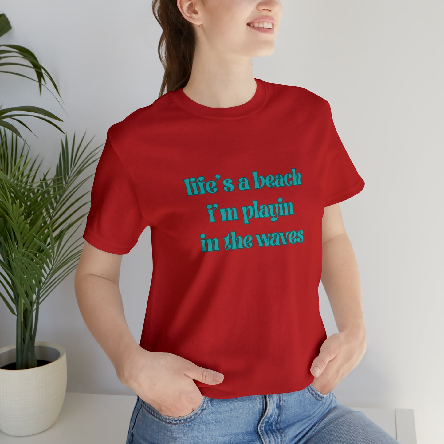 Life's A Beach Statement T-Shirt