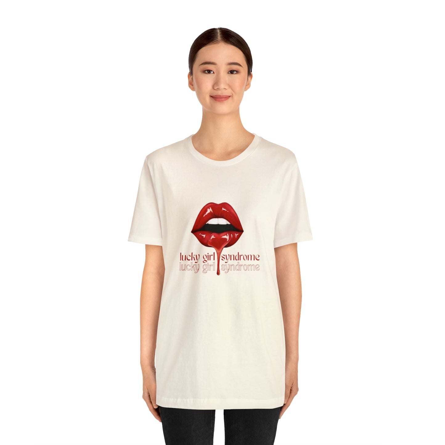 Lucky Girl Syndrome Statement T-Shirt