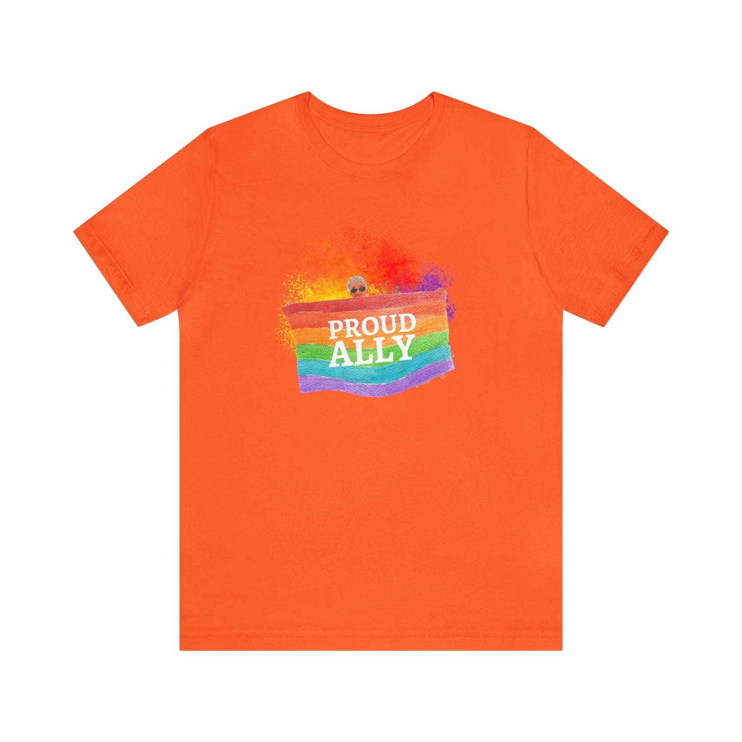 Proud Ally LGBTQ+ Statement T-Shirt