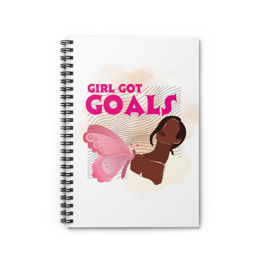 Girl Got Goals Notebook for Women