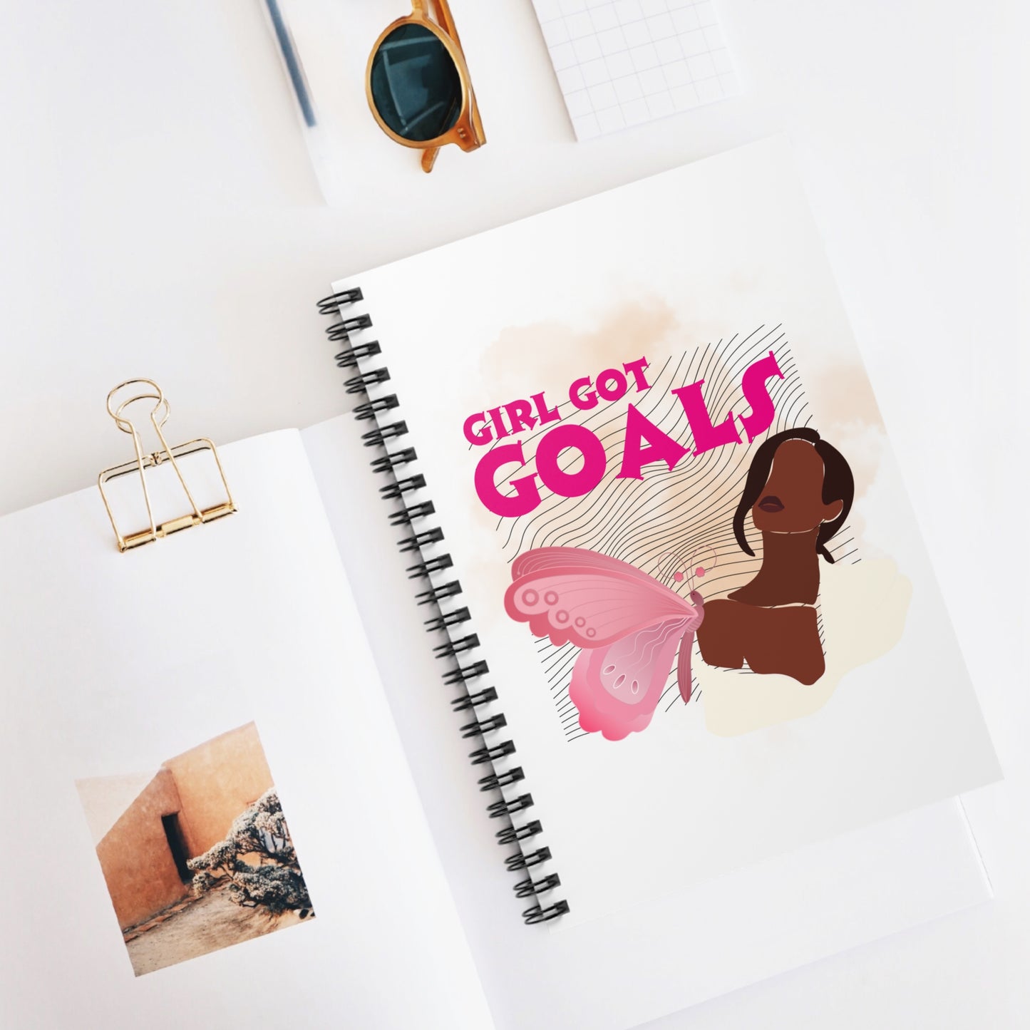 Girl Got Goals Notebook for Women