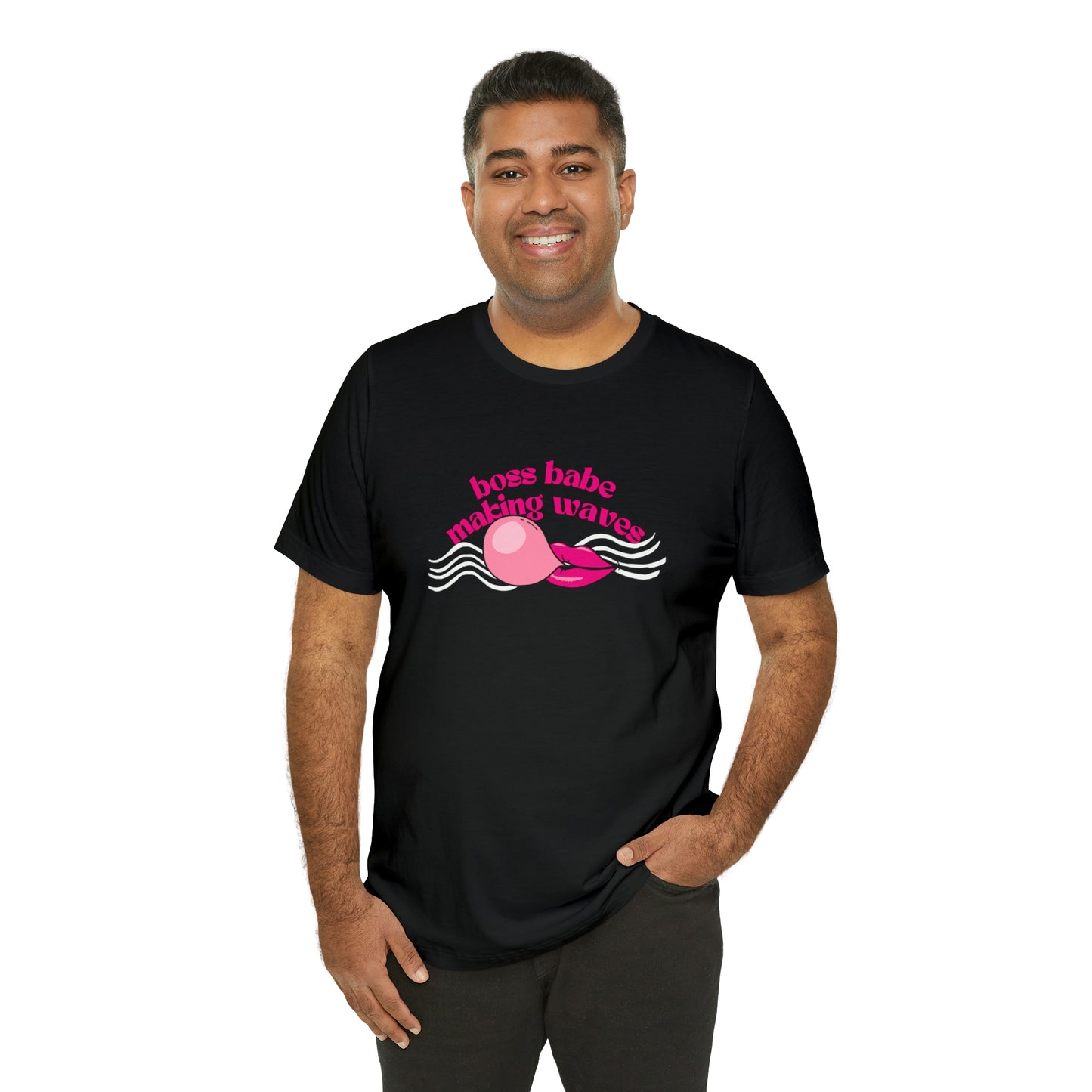 Boss Babe Making Waves Statement  T Shirt