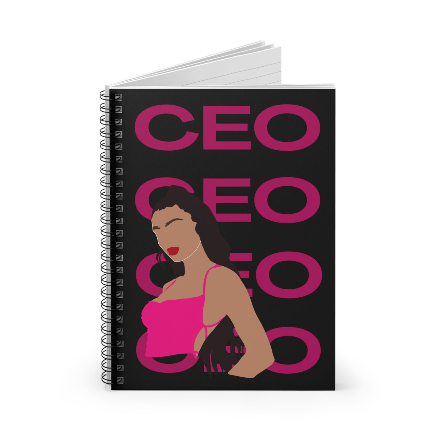 CEO Spiral Notebook Ruled Lines